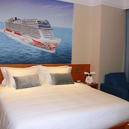 Linjiang International Cruise Hotel Baoyang Road Shanghái Exterior foto